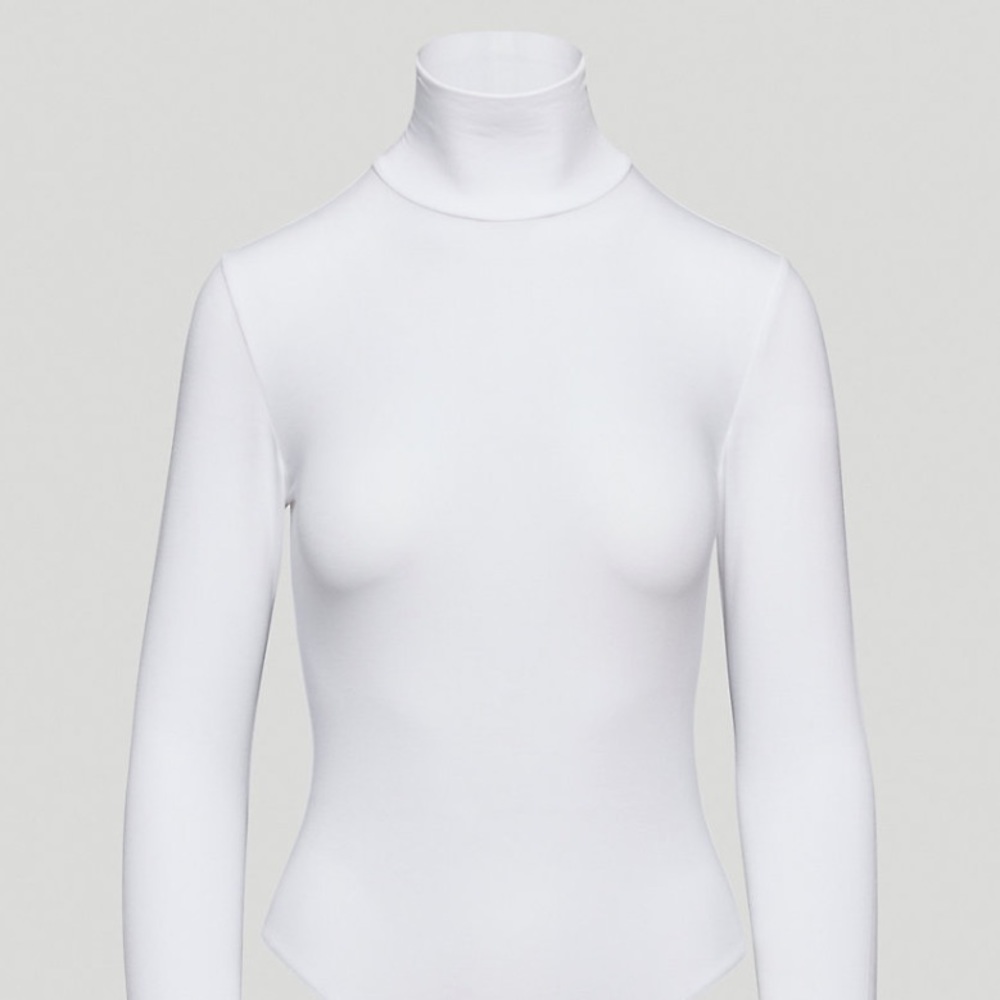 Aritzia Wilfred Mockneck Bodysuit